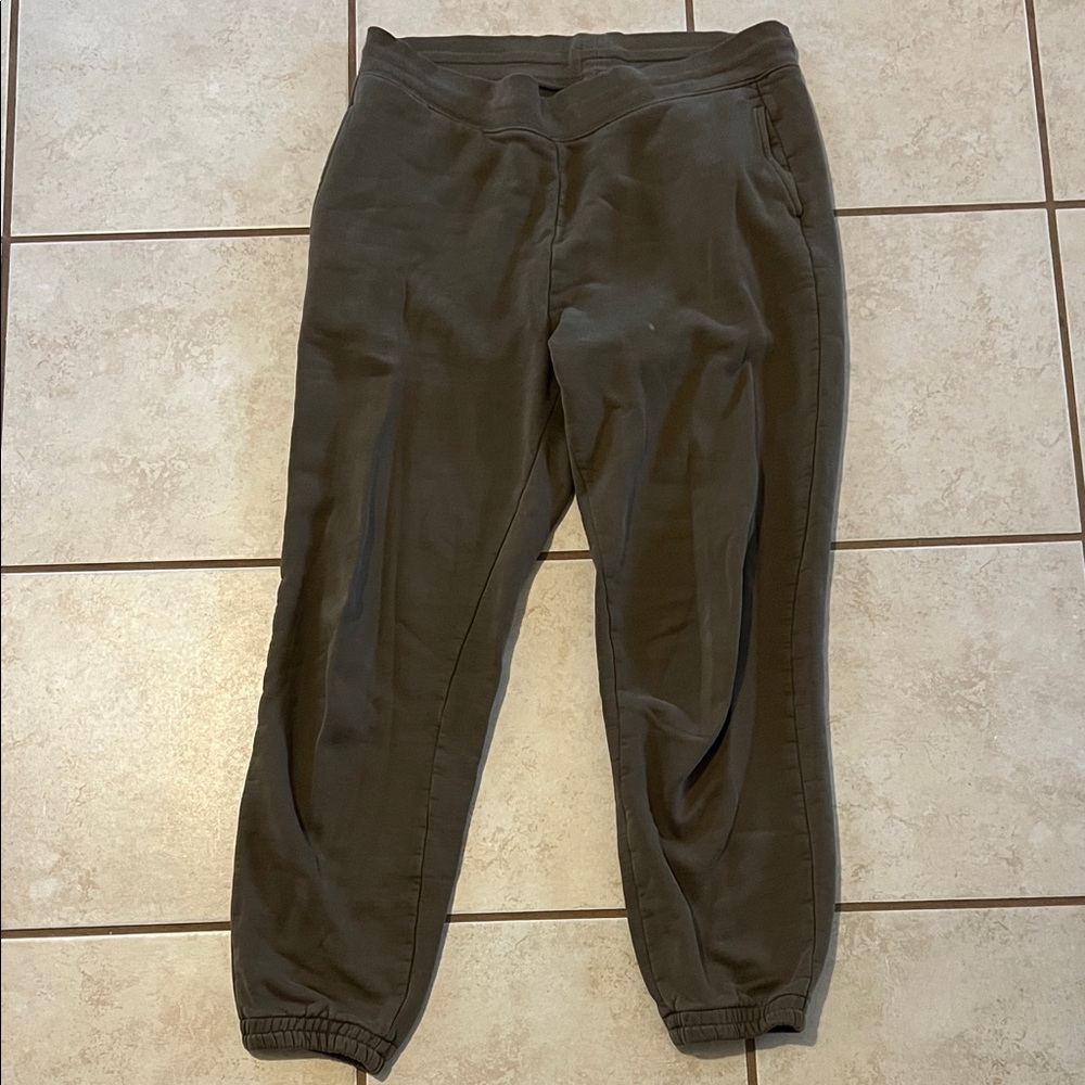 Girlfriend Collective Olive Green Sweatpants